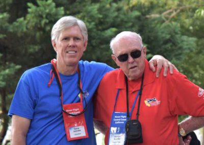 Veteran and his guardian son