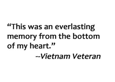 Veteran Quote. This was an everlasting memory from the bottom of my heart