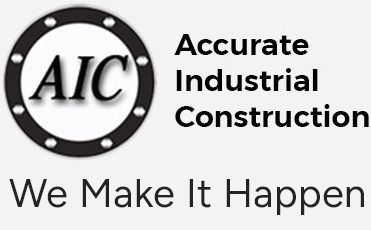 Accurate Industrial Construction Logo
